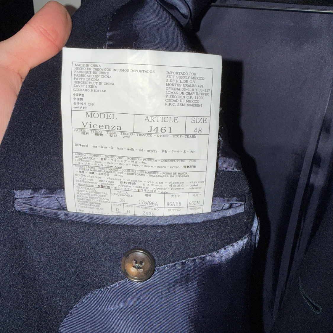 Suitsupply overcoat - 2