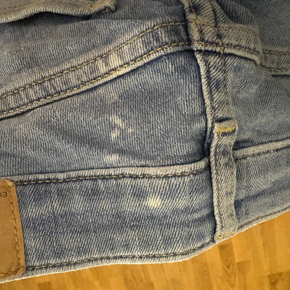 Ljusblå lågmidjade Jeans - 3