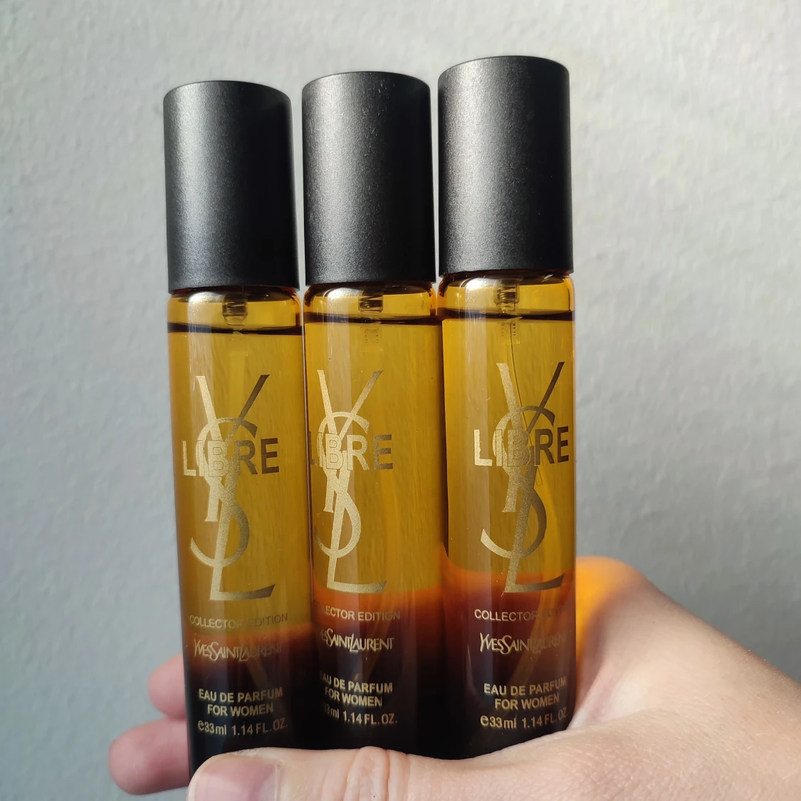 3x YSL Libre Collector Edition Perfumes - 3