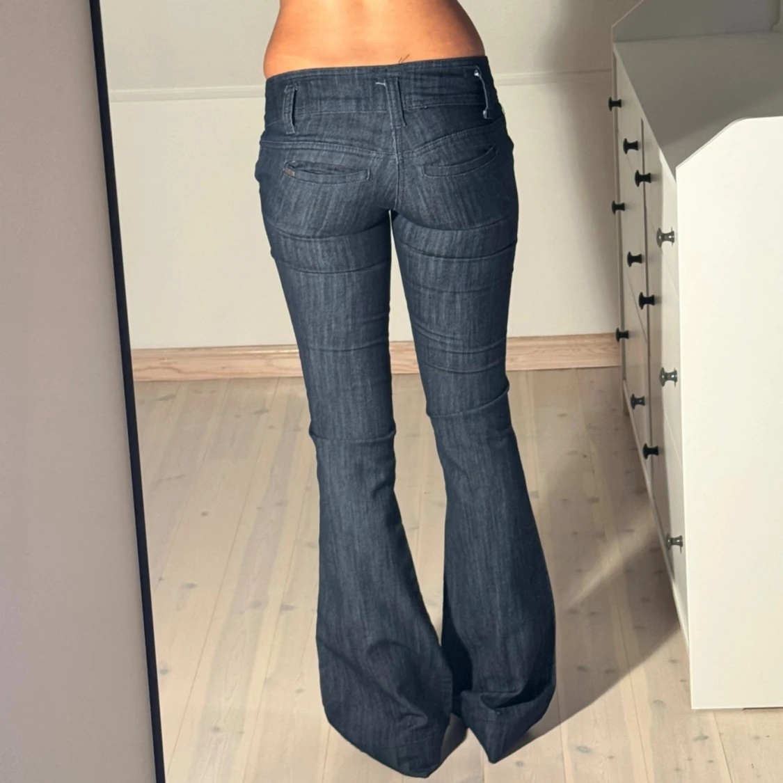 Low bootcut jeans  - 91