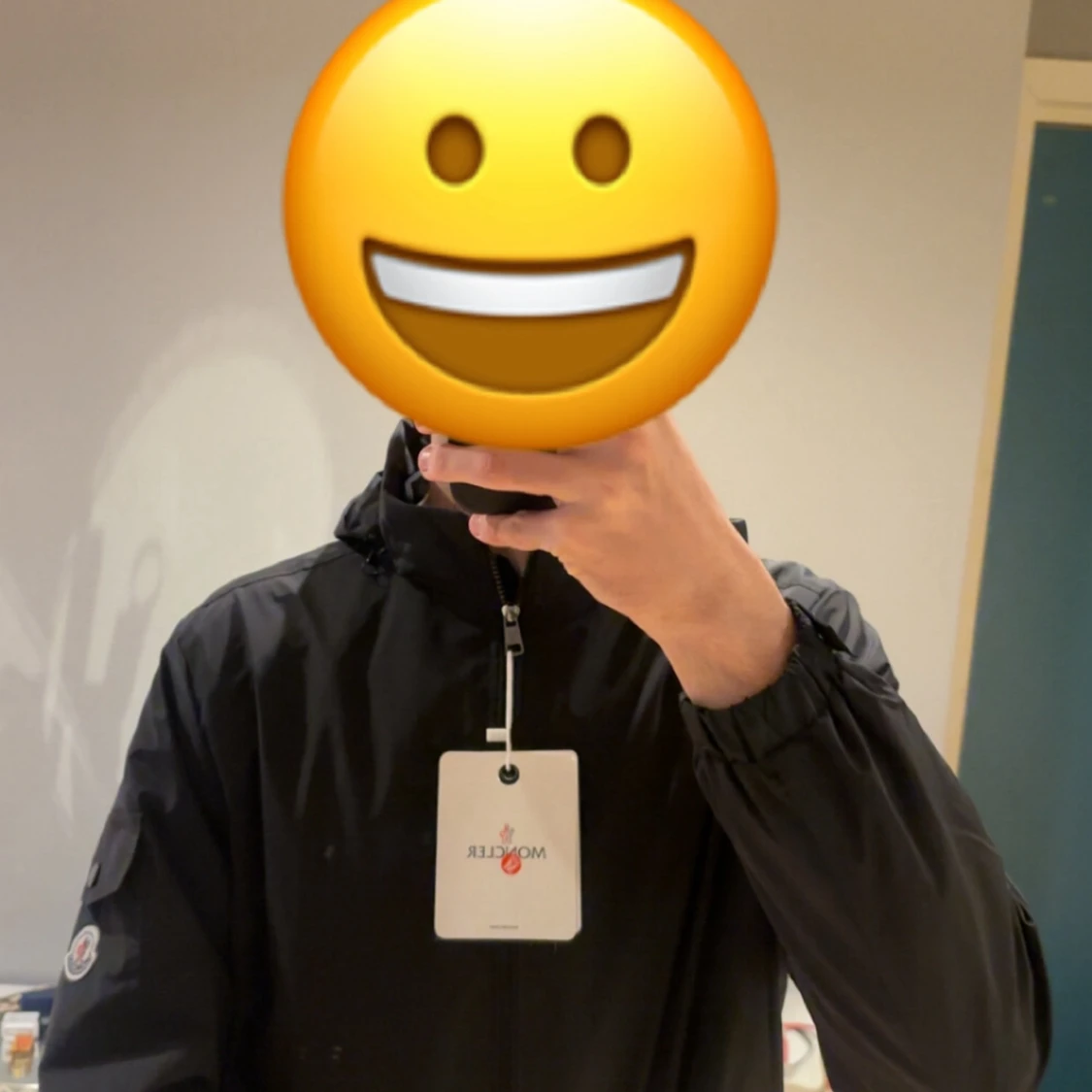 Svart vindjacka från Moncler - 1