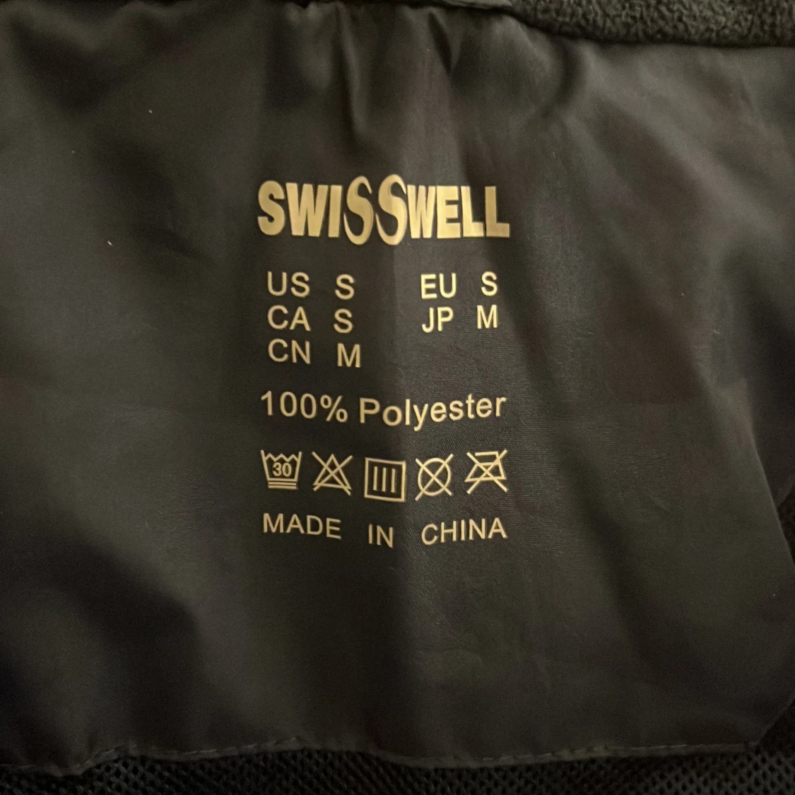 Mörkblå regnjacka från Swisswell