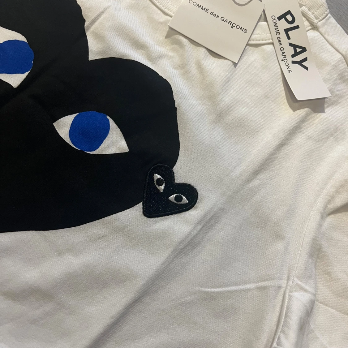 Vit Comme des Garçons Play t-shirt - 1