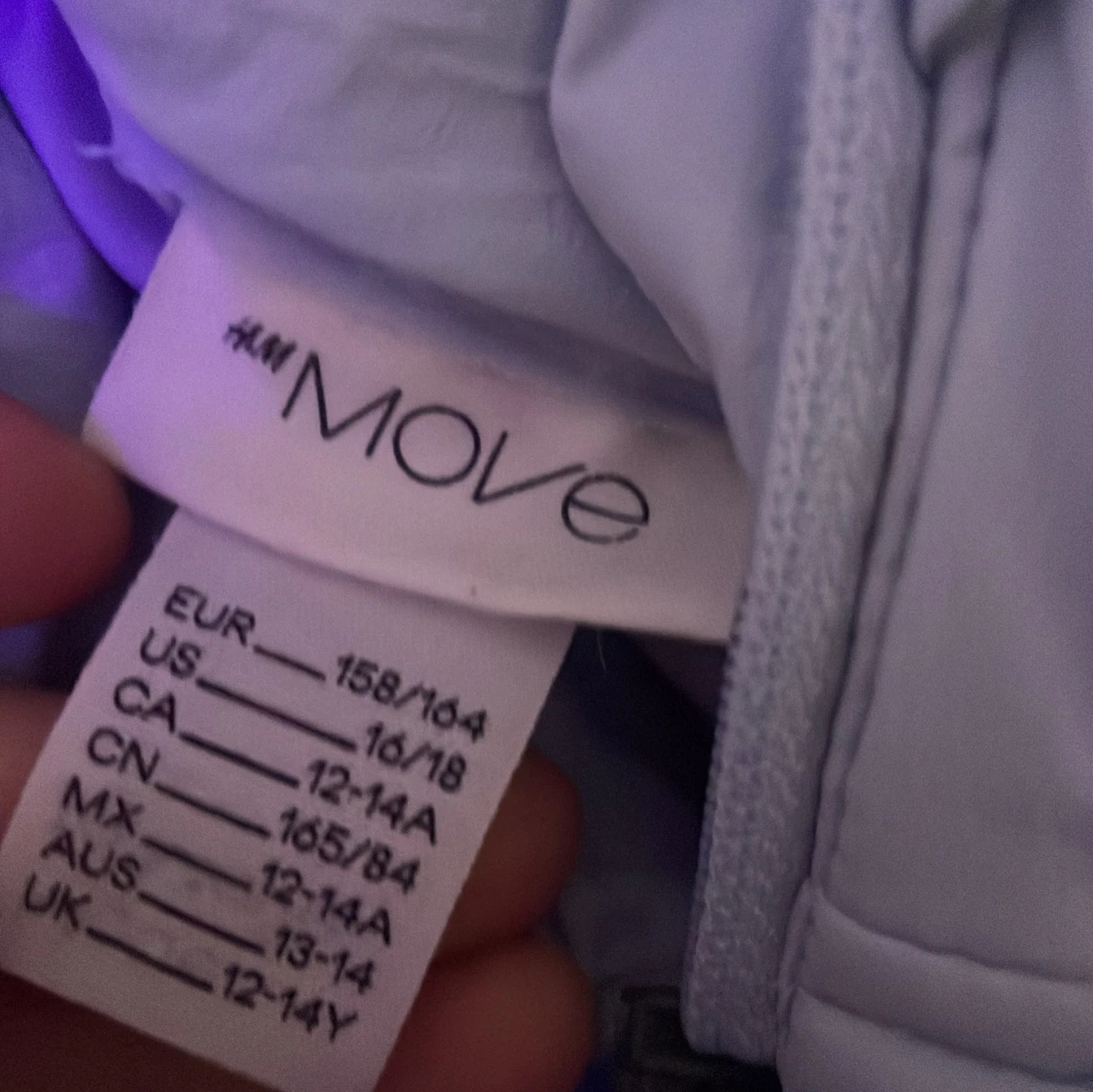 Ljusblå vindjacka med huva - 4