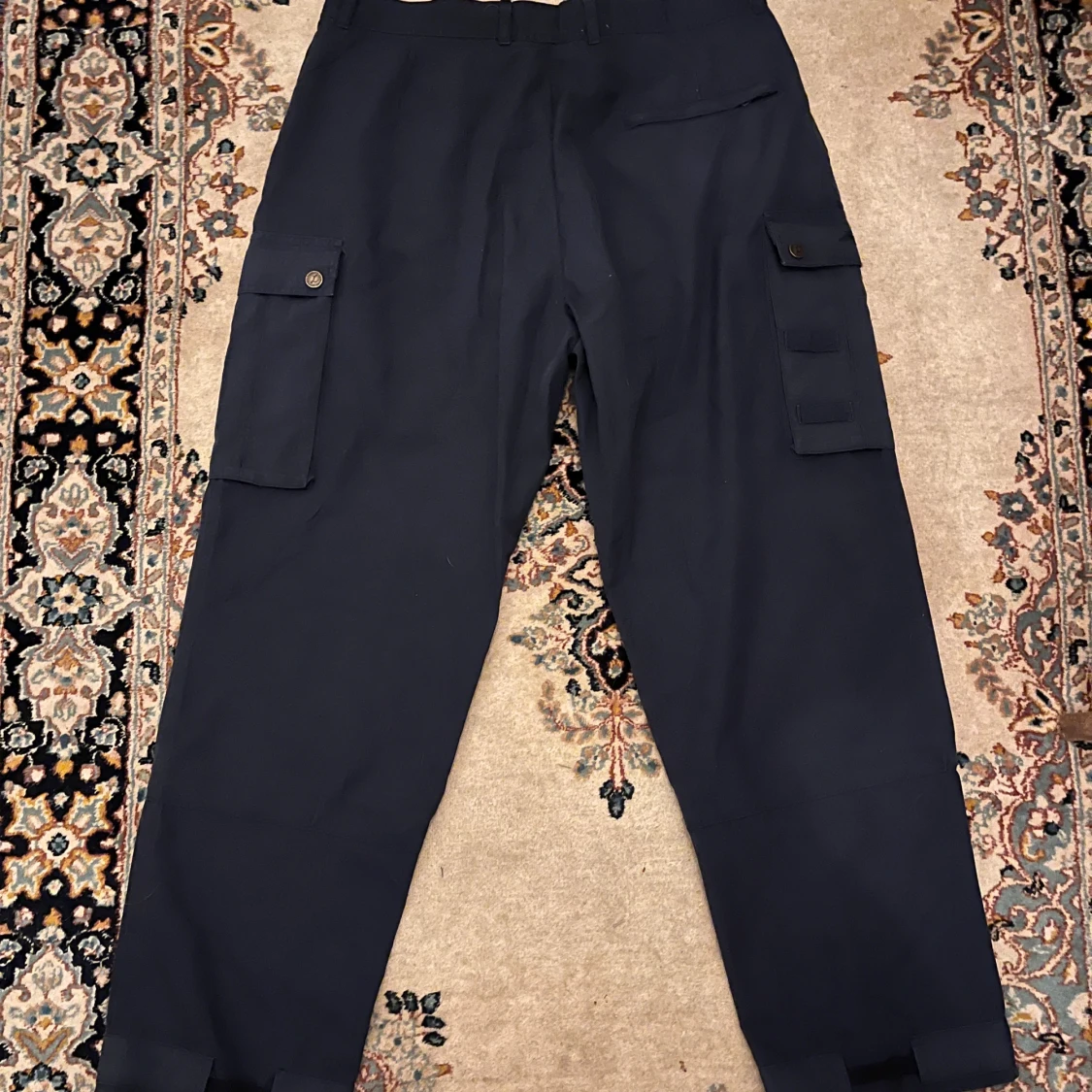 Mörkblå cargopants från Lundhags - 1