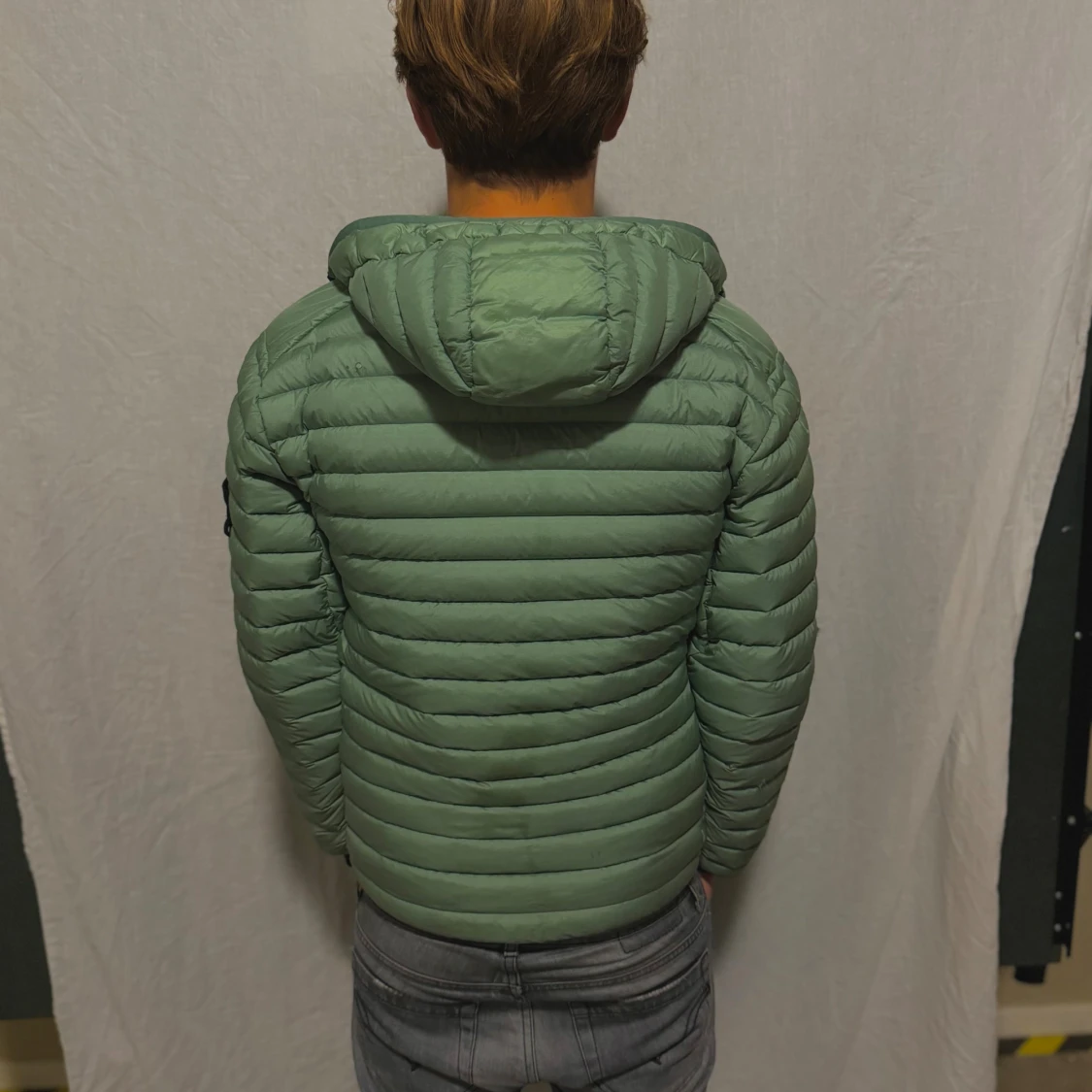 Stone Island dun jacka - Loom Woven Chambers R- dylon down - TC (Grön) - 1