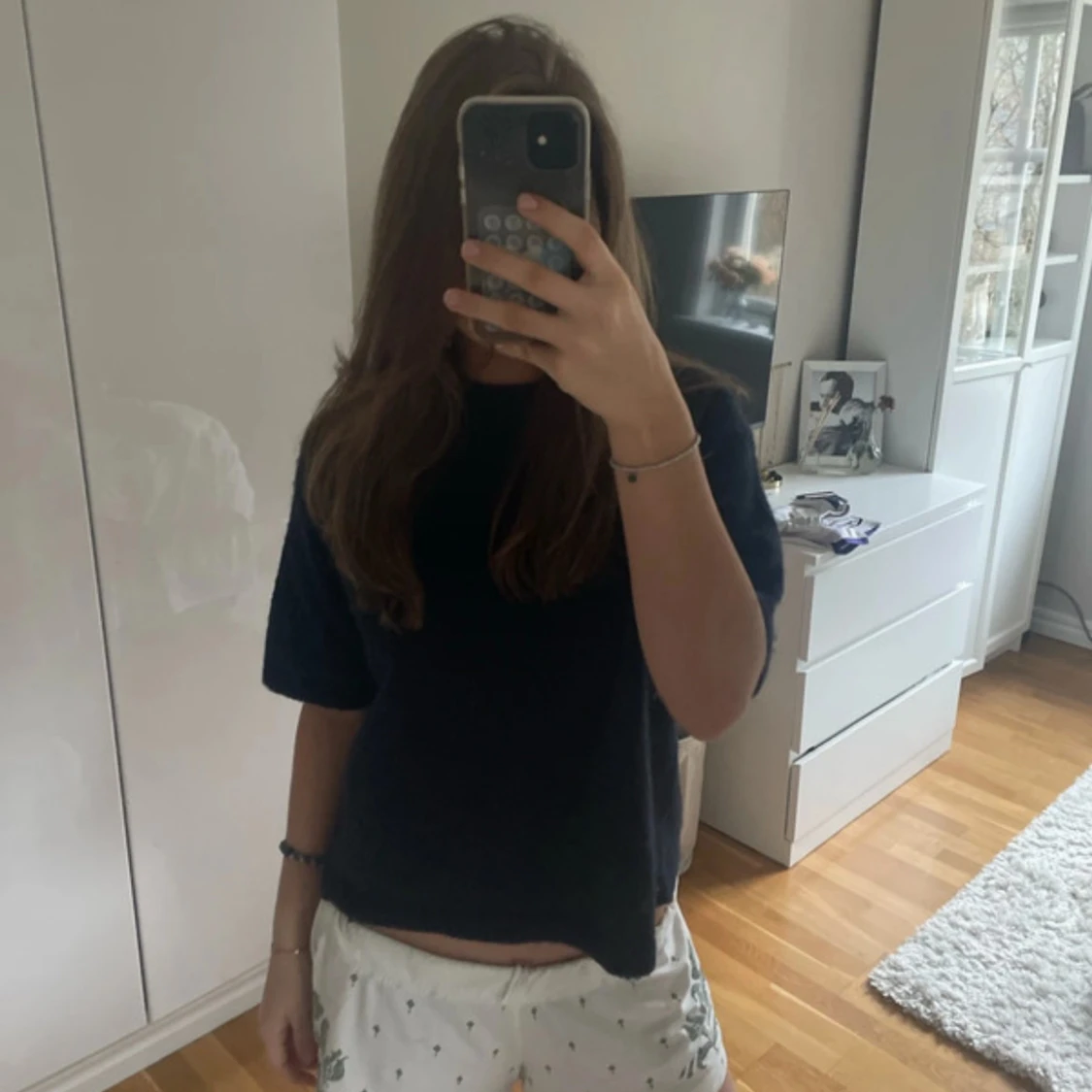 Stickad T-shirt  - 2