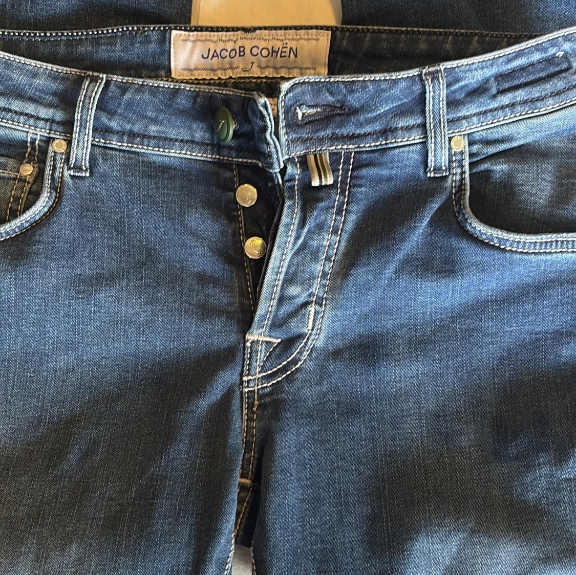 Blå jeans från Jacob Cohën, stl 31 - 1