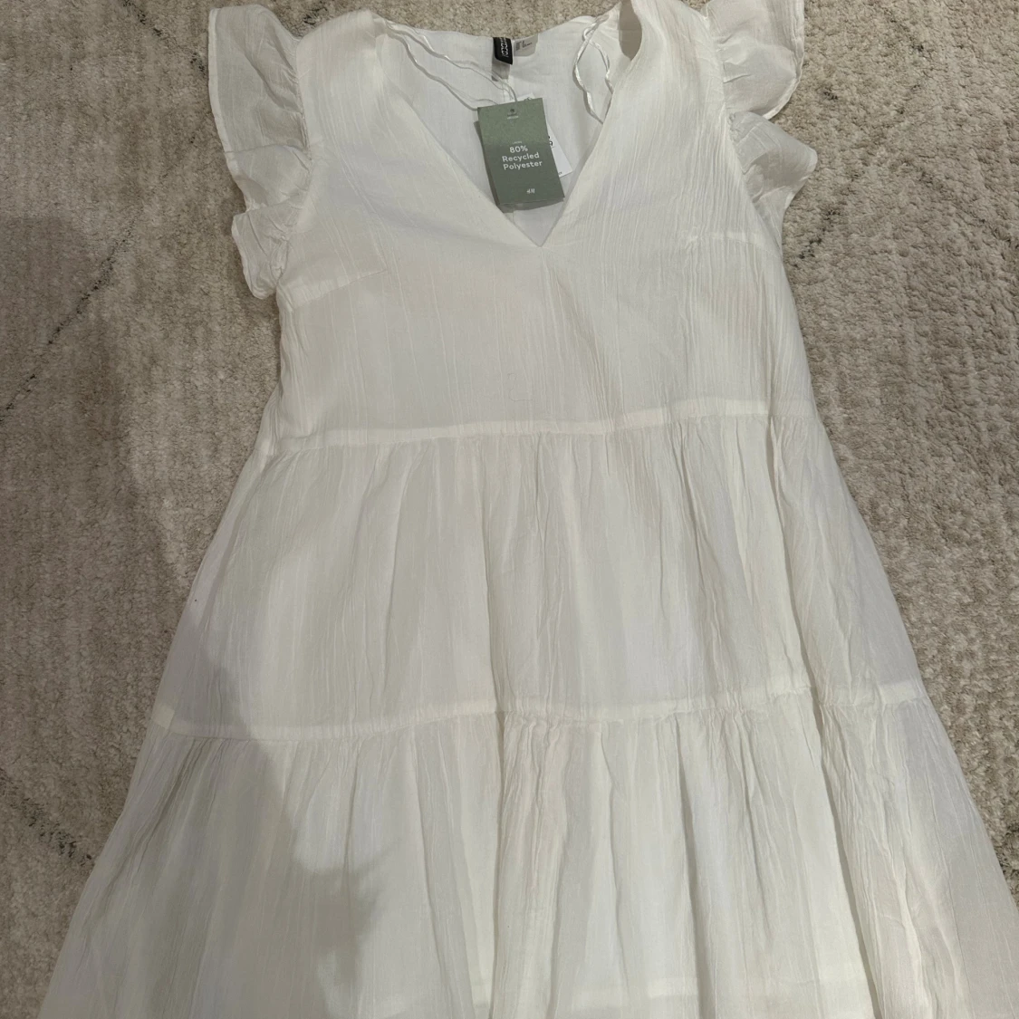 Vit sommarklänning från H&M Divided