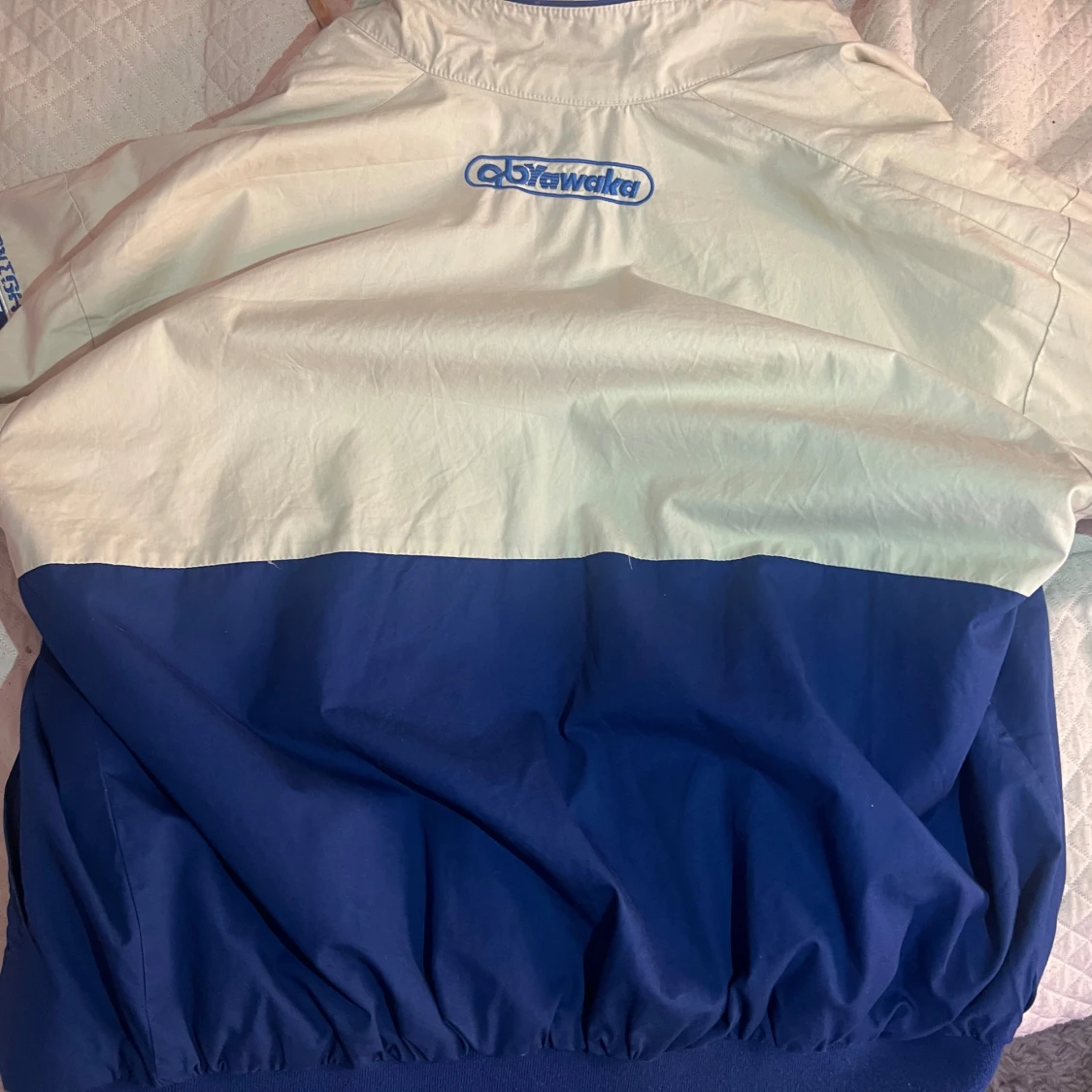 Blåvit racing vindjacka från Pull&Bear - 2