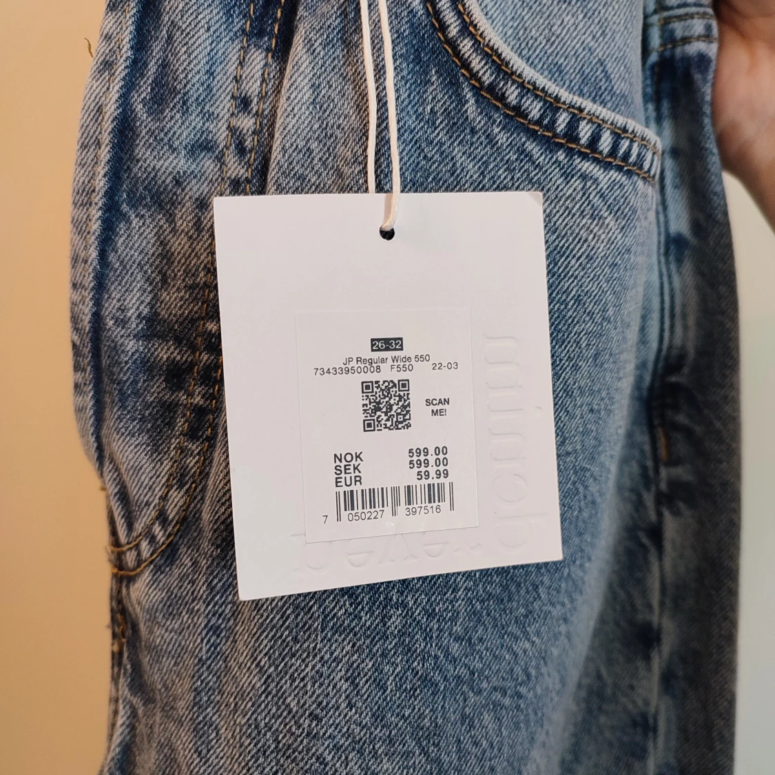 Jeans från Bikbok 26/32 - 3