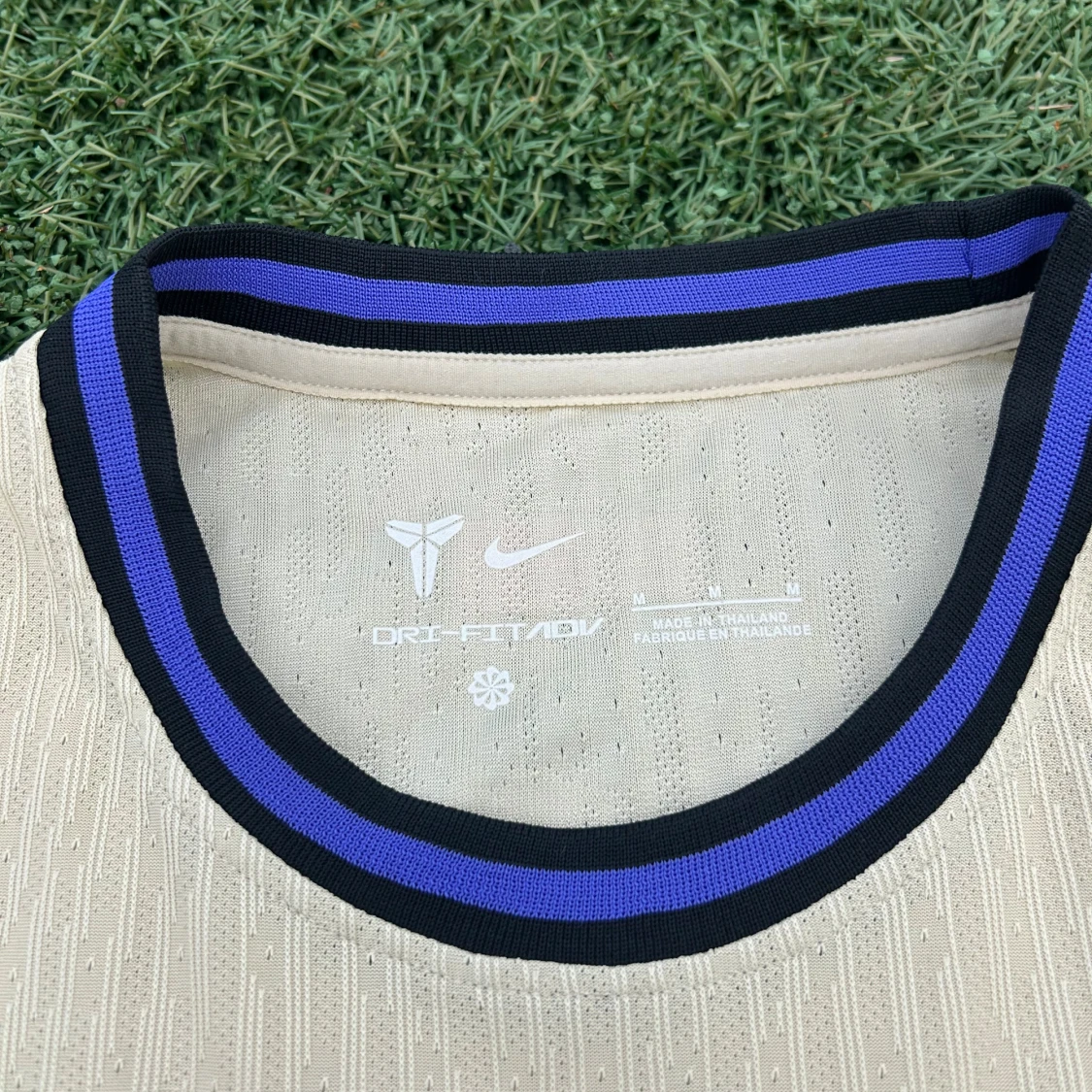 Beige FC Barcelona Nike fotbollströja - 3