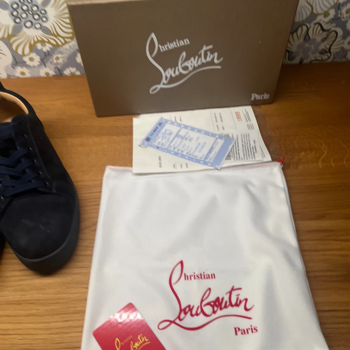 Mörkblåa Louboutins - 2