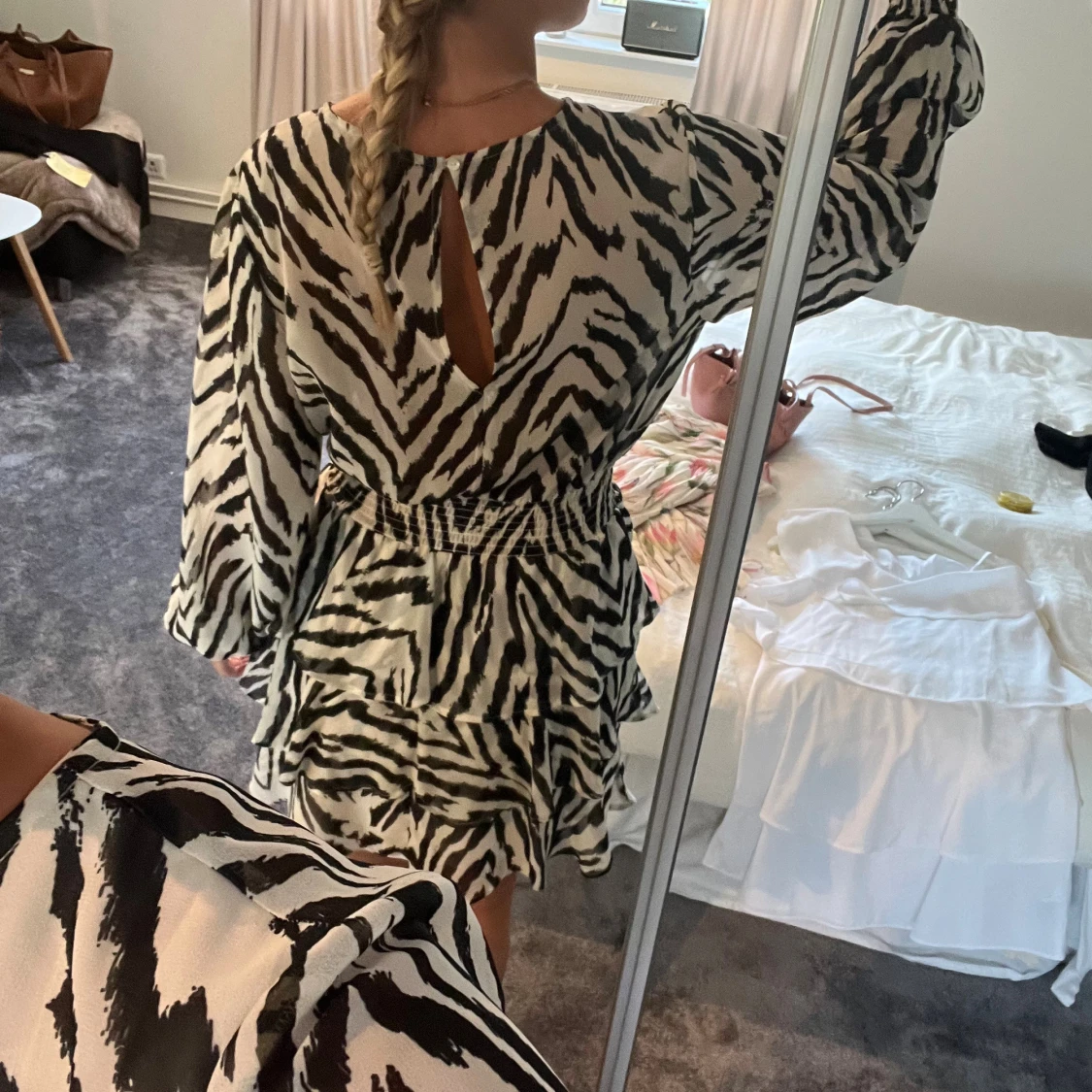 Zebra klänning - 1