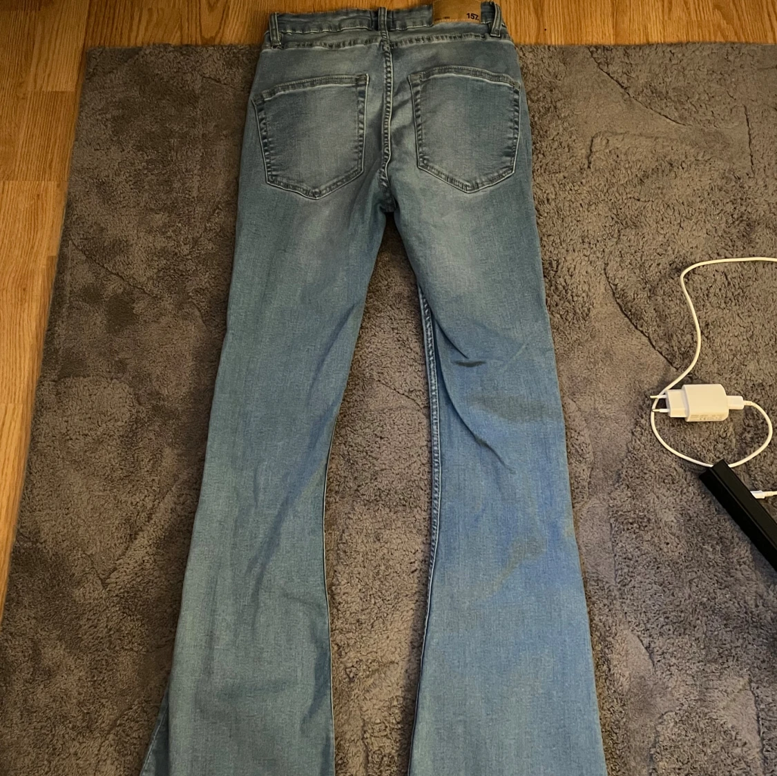 Bootcut ljusblå jeans - 1