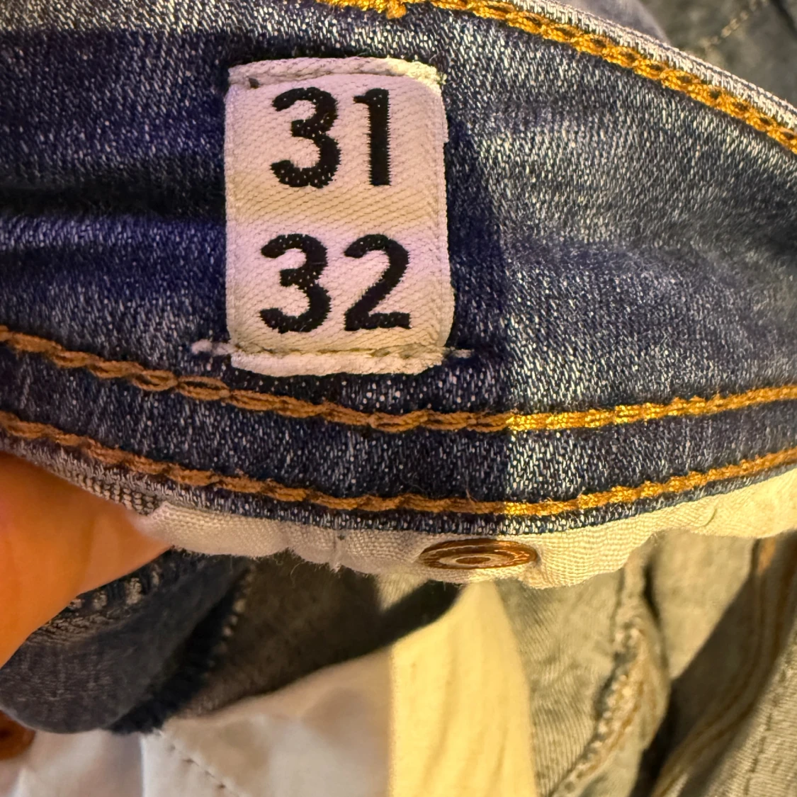 Blå ripped jeans Jack & Jones 31/32 - 3