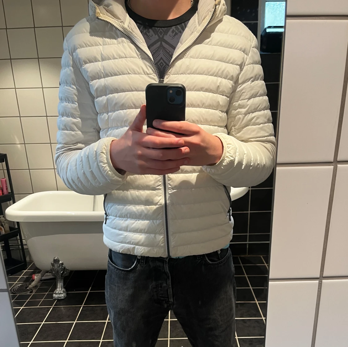 Vit dunjacka från Colmar, strl 50 - 3