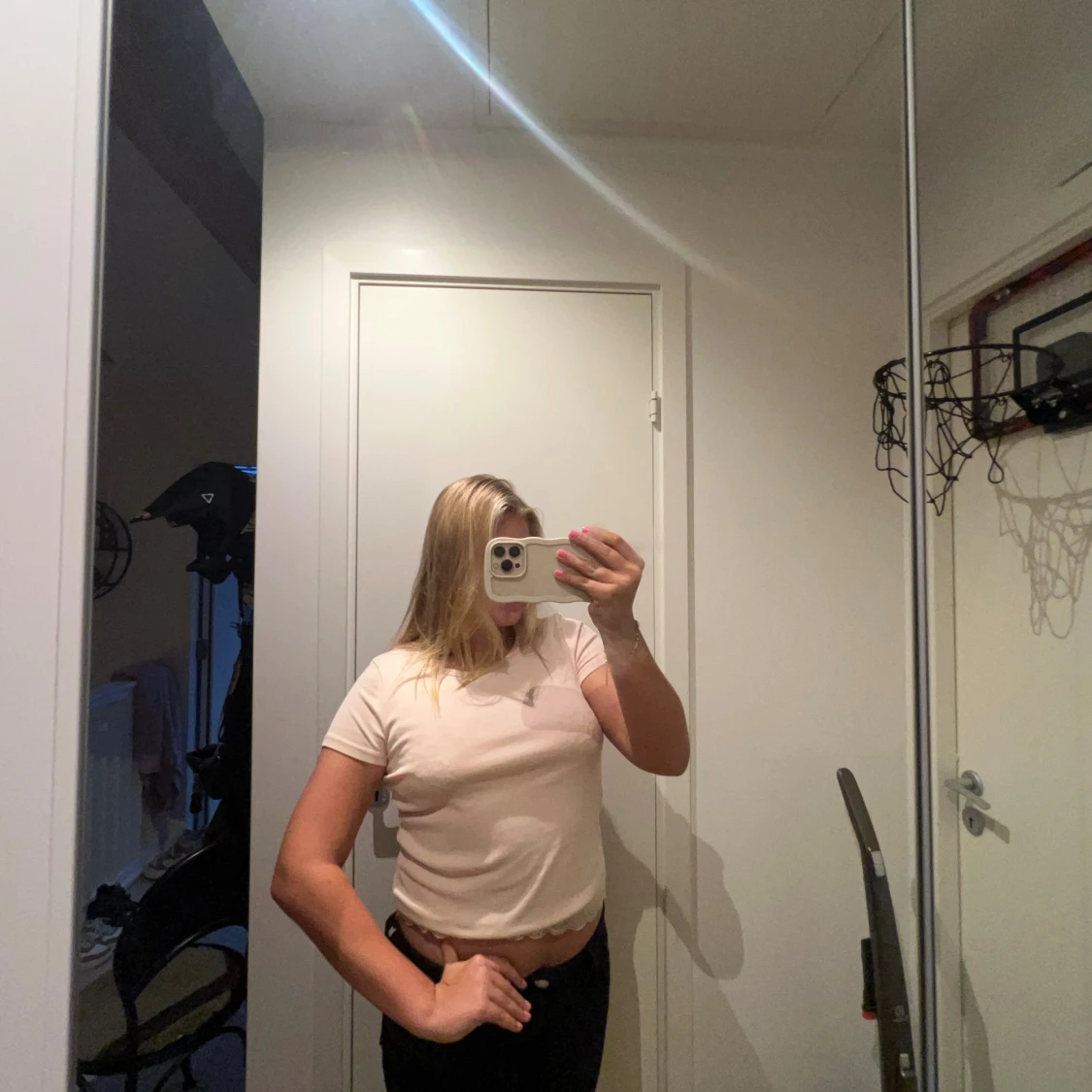 Ljusrosa tröja💖 - 1