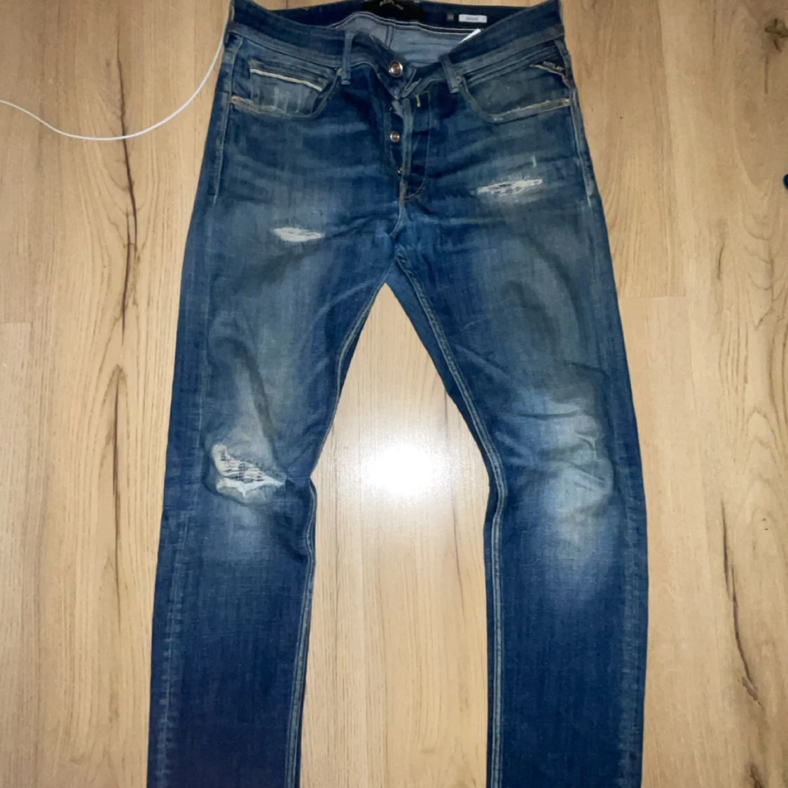 Replay Anbass jeans blå slim fit - 1