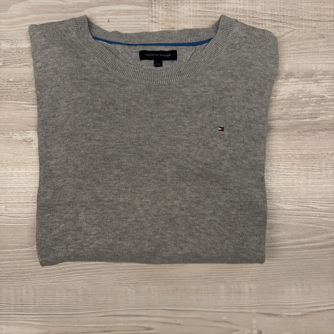 Grå stickad tröja Tommy Hilfiger - 3