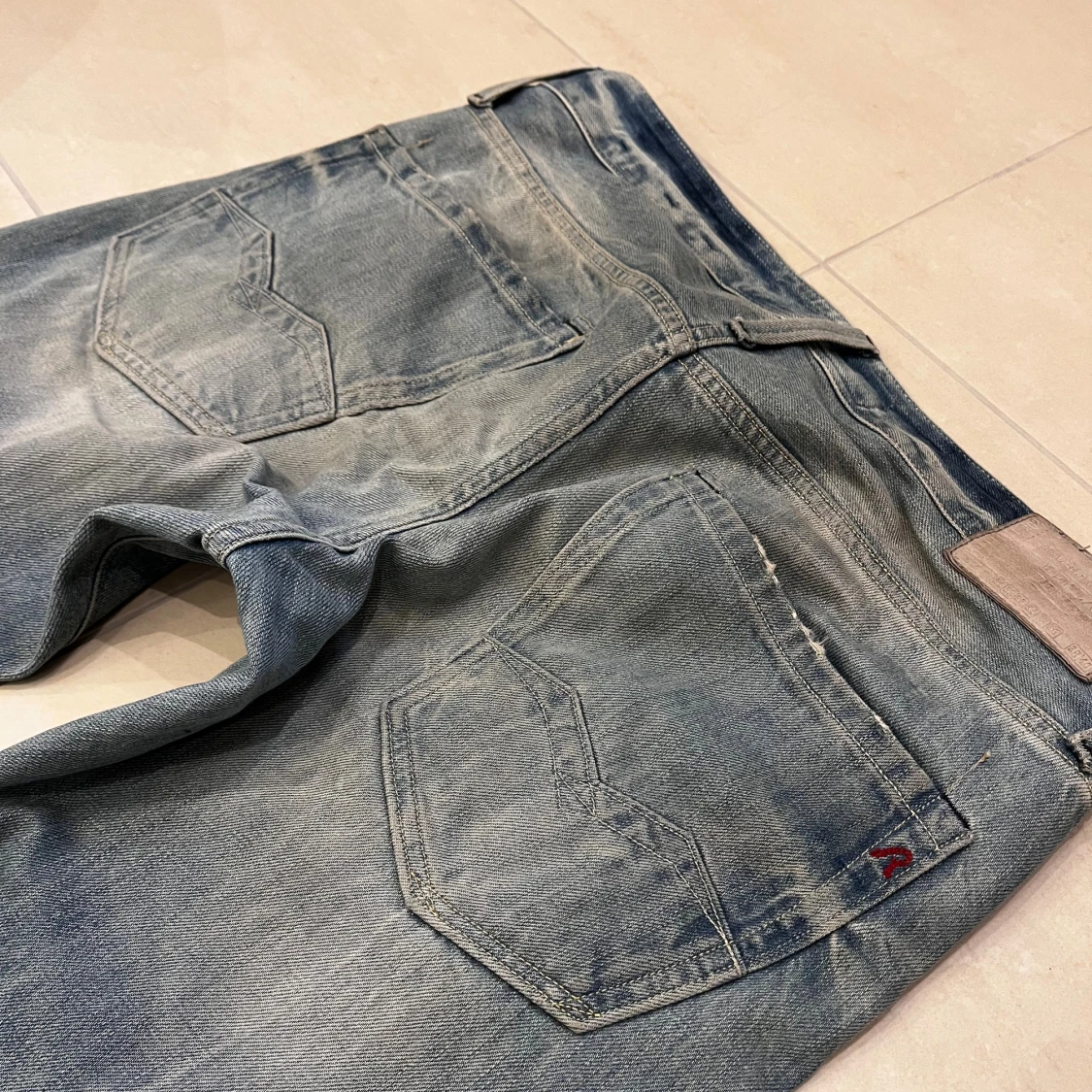 Replay Waitom jeans ljusblå straight - 1