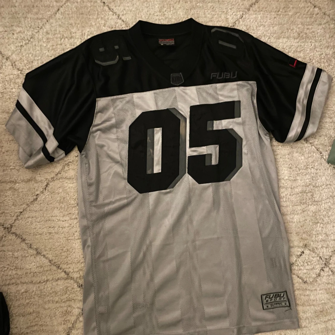 FUBU sporttröja svart och silver - 1