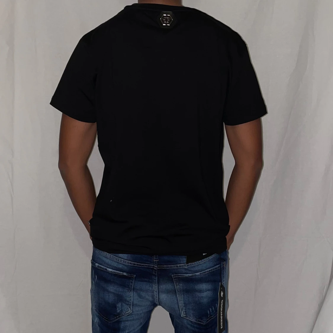 Philipp plein t shirt strl L  svart - 1