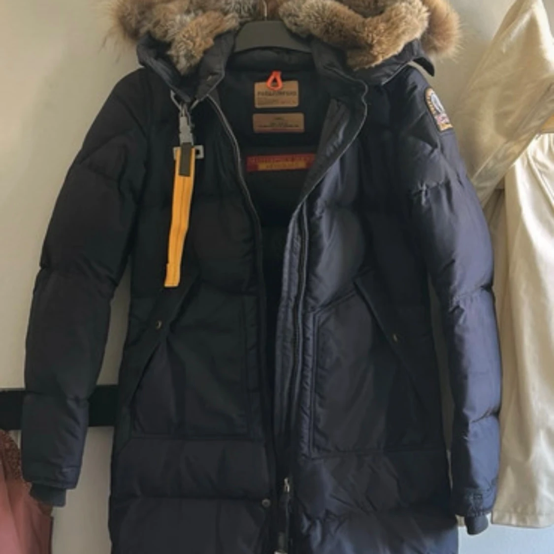 Svart lång dunjacka Parajumpers XS - 3