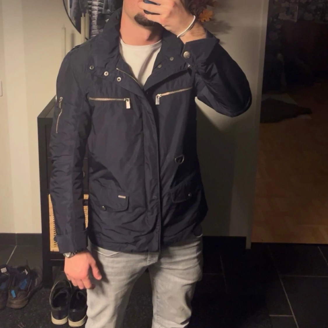 Mörkblå vindjacka från Snoot - 3