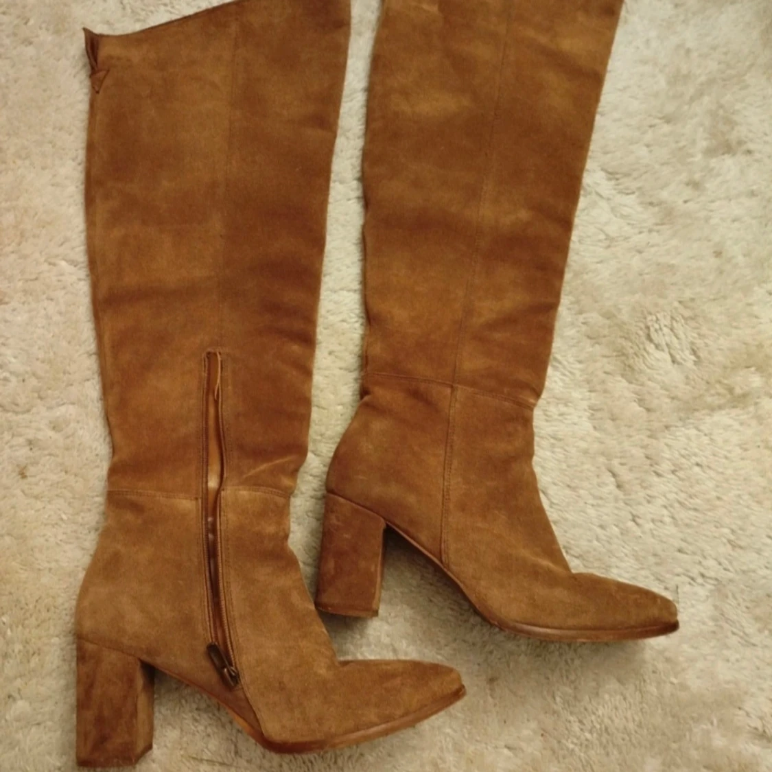 Nya Äkta mocka stövlar  - 3