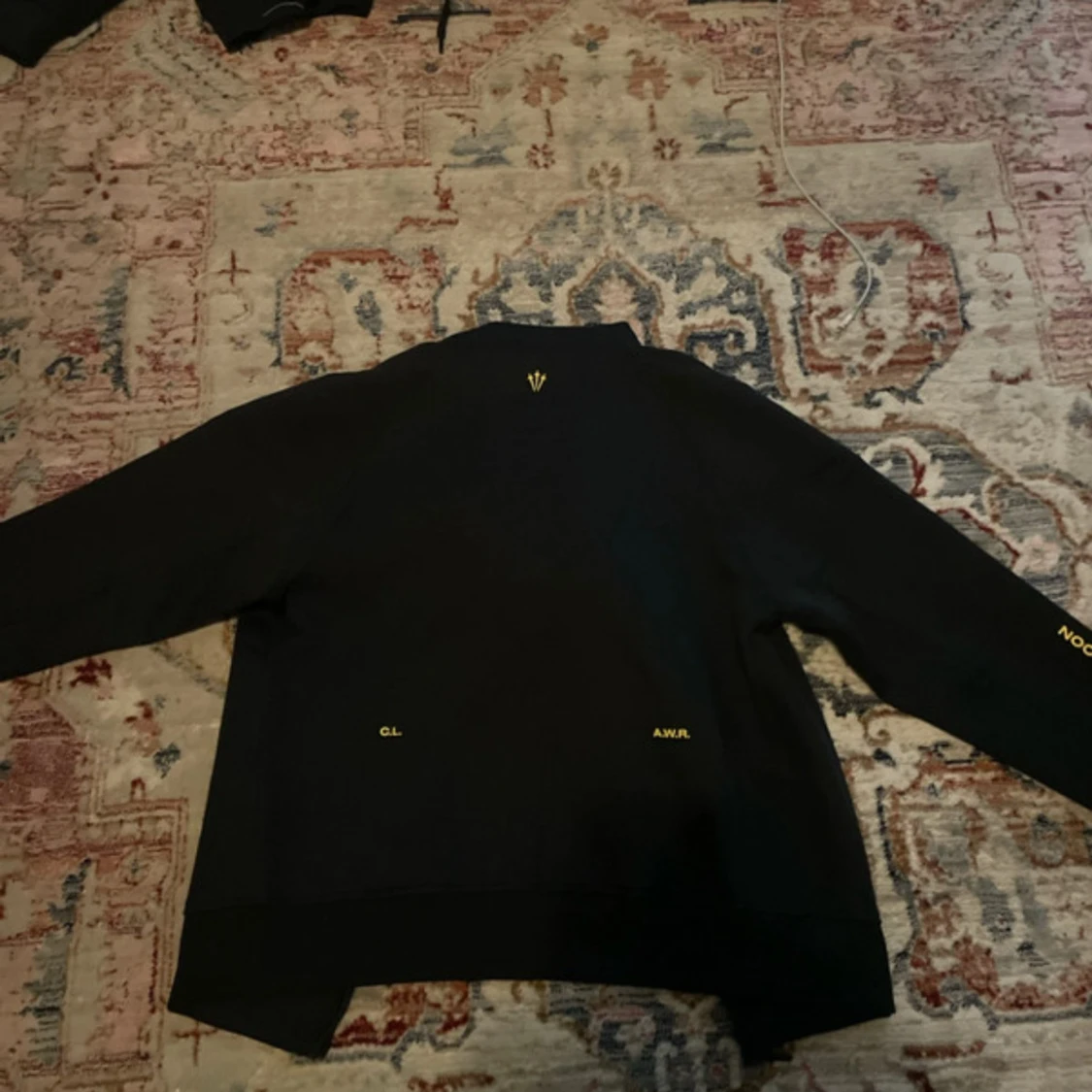 Svart Nike NOCTA hoodie med dragkedja - 3