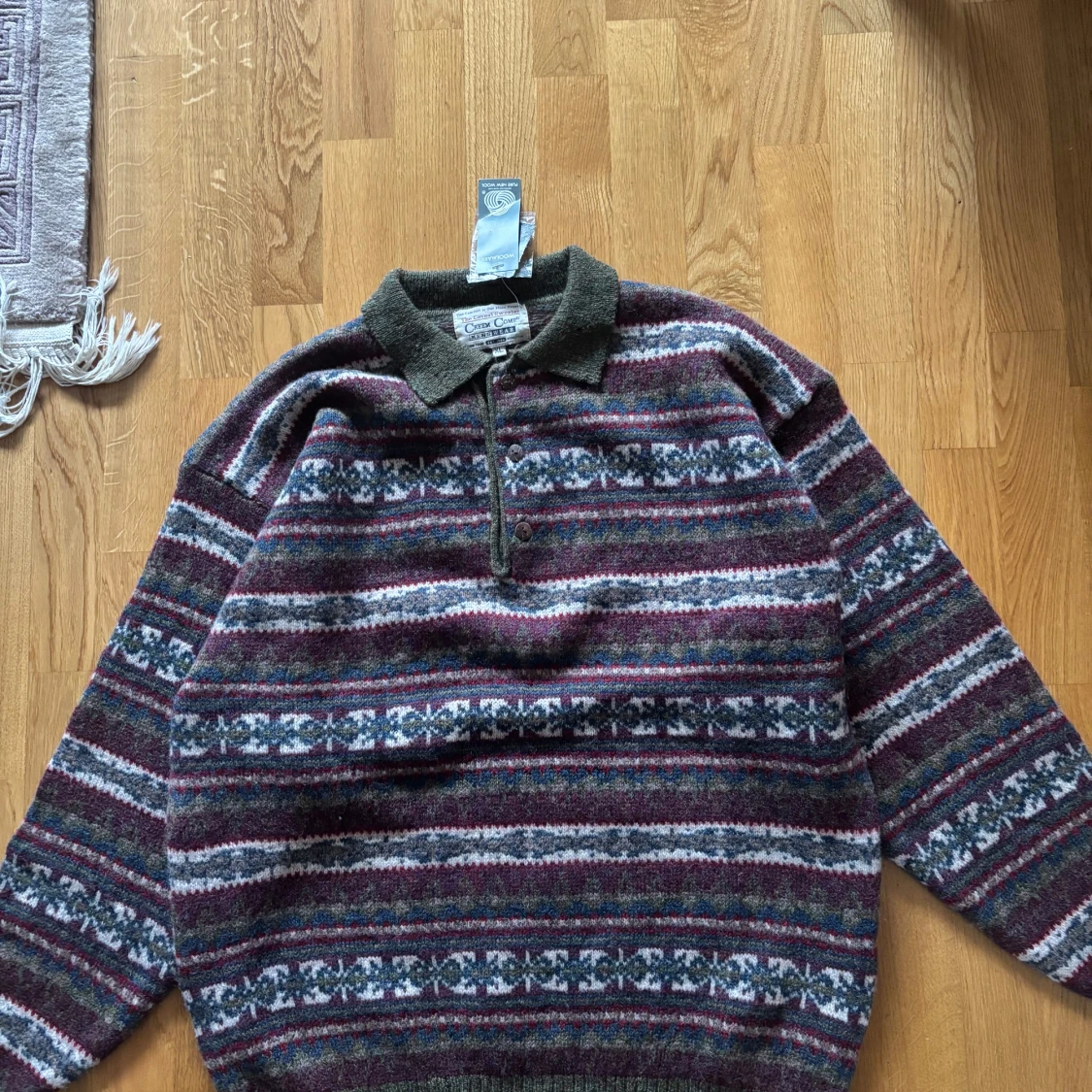 Mönstrad ulltröja från Creem Comp XL