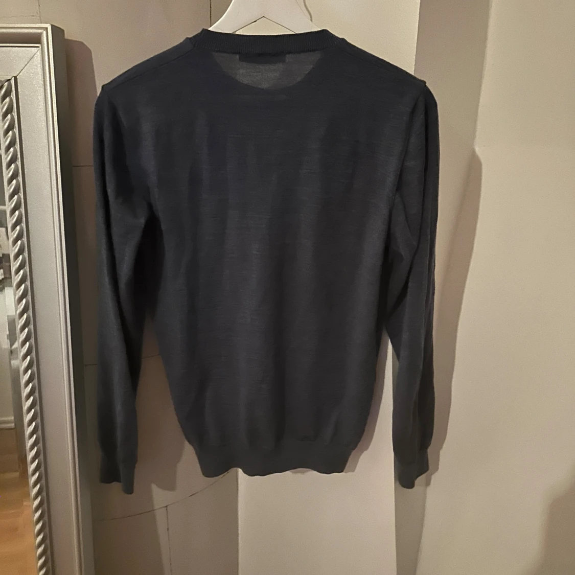  rundhalsad tröja Oscar Jacobson blå - 1