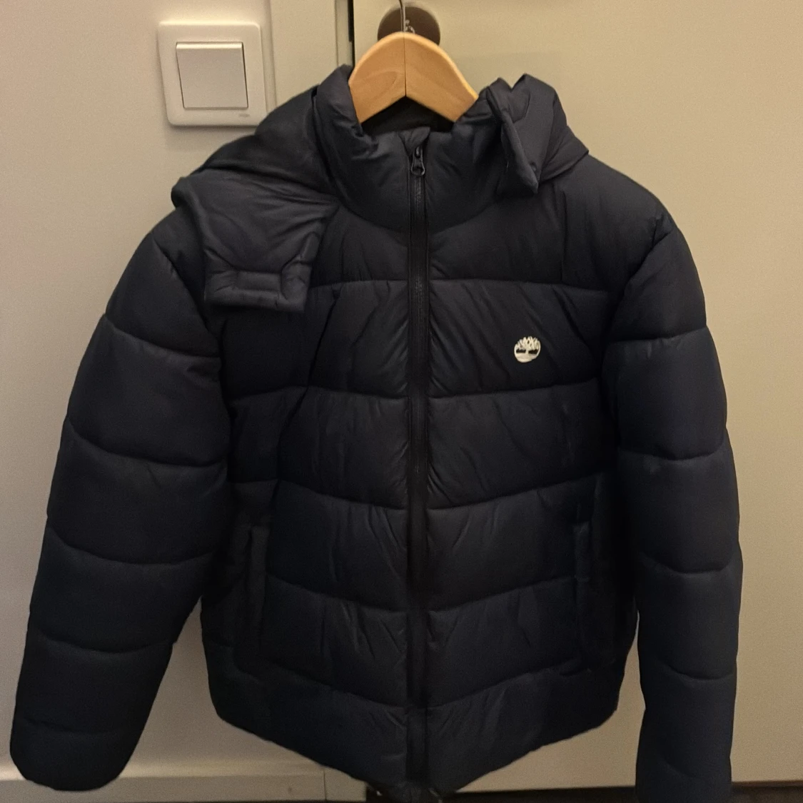 Mörkblå pufferjacka Timberland S