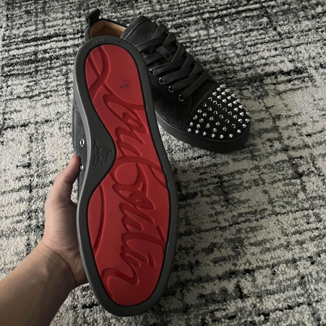 Christian Louboutin grey - 1