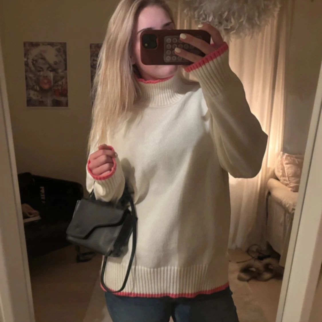 Meet me there stickad tröja  - 1