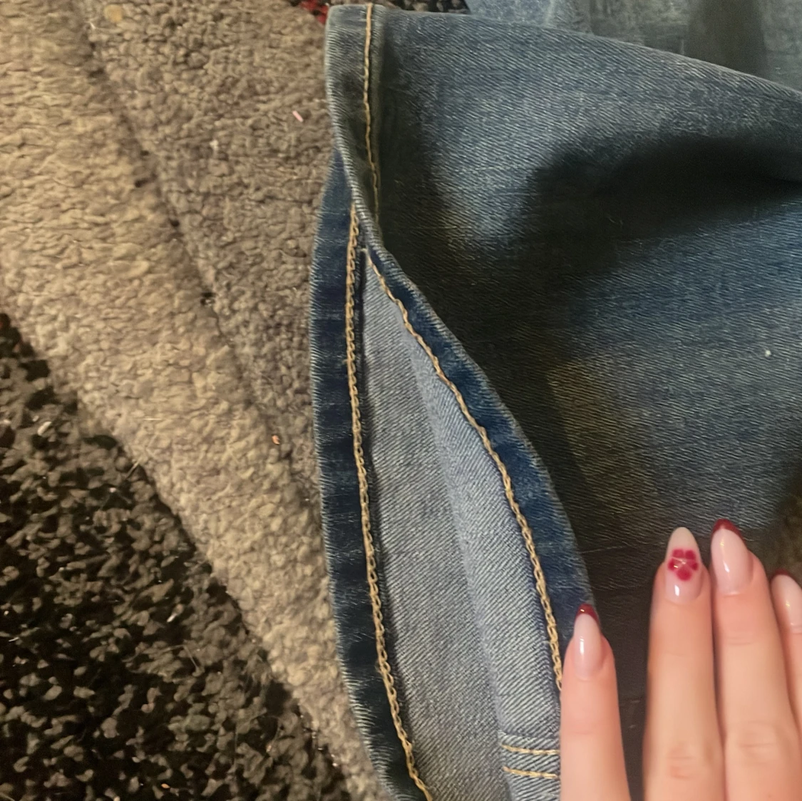 Blå bootcut jeans från Cheap Monday - 1