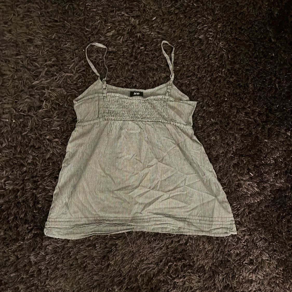 Randig linnetopp från H&M - 1