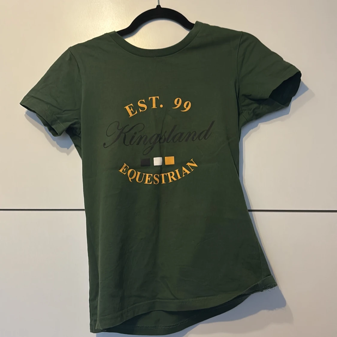 Grön Kingsland Equestrian t-shirt S