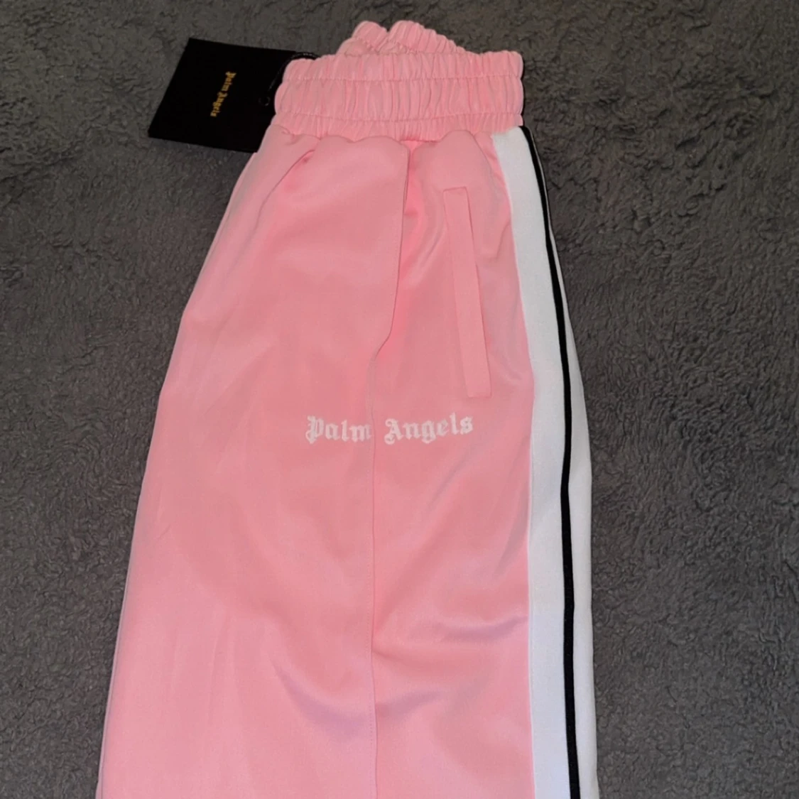 Palm Angels rosa shorts med revär - 1