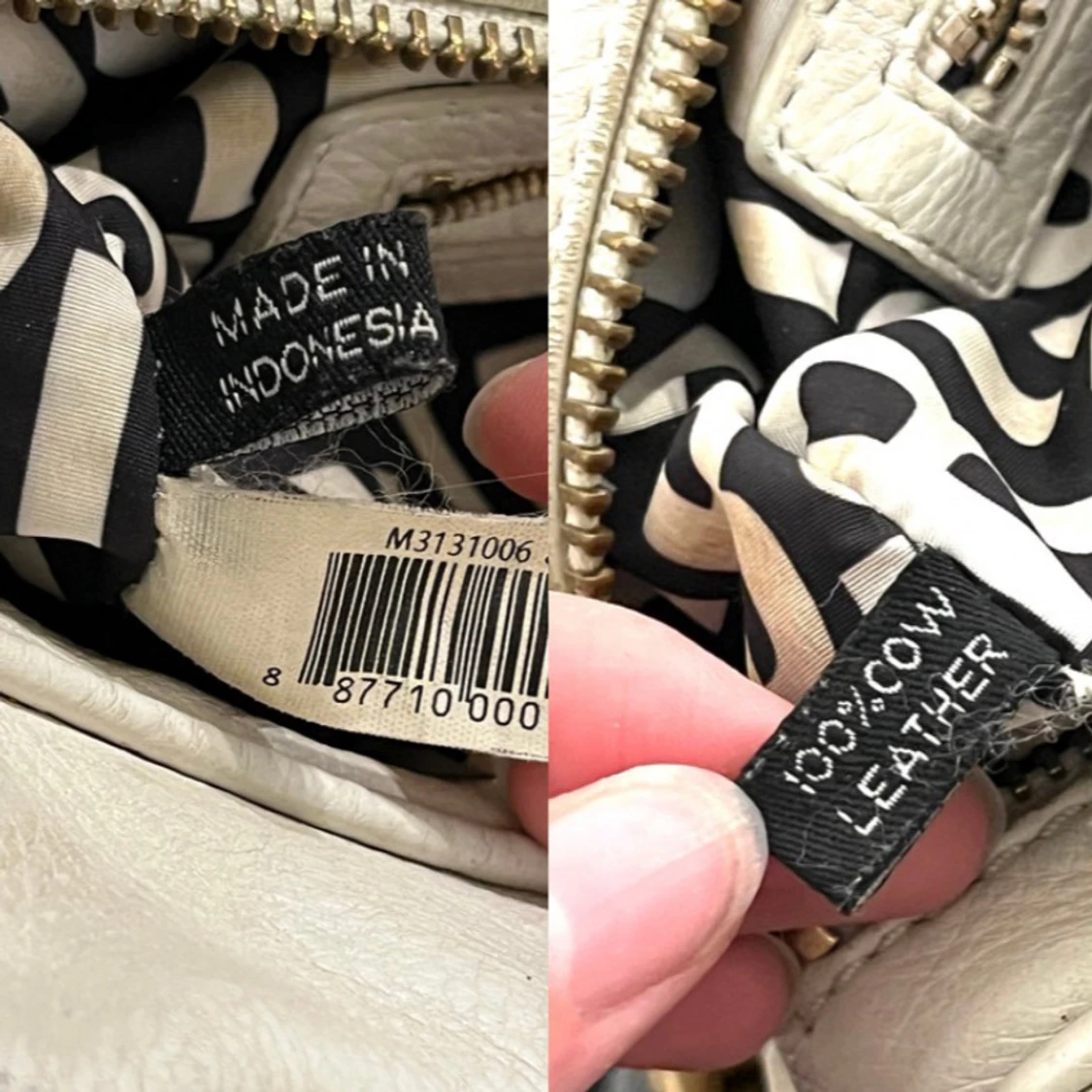 Vit handväska från Marc by Marc Jacobs - 3