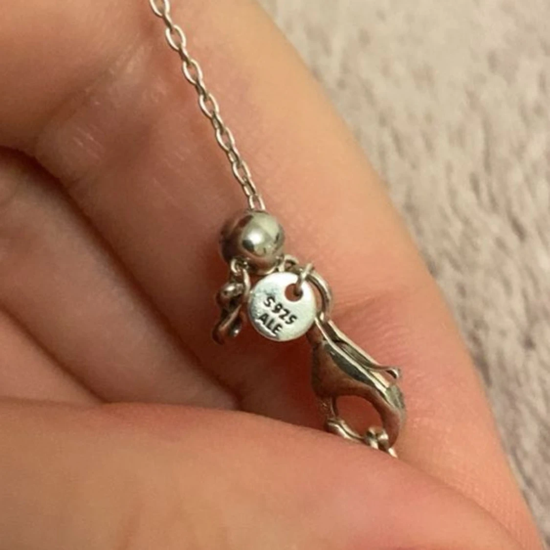 Pandora halsband i silver - 1