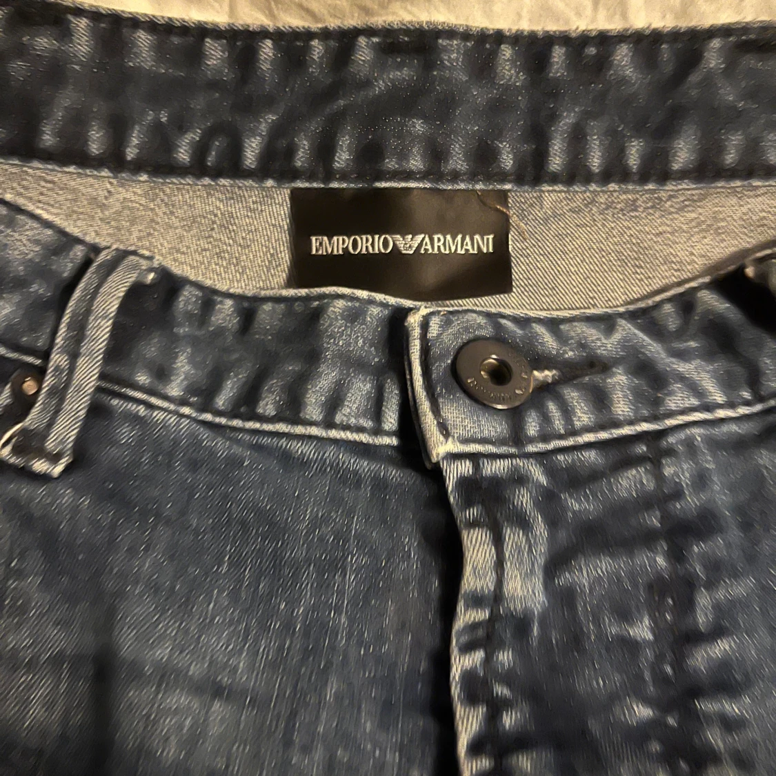 Emporio Armani blå jeans - 1