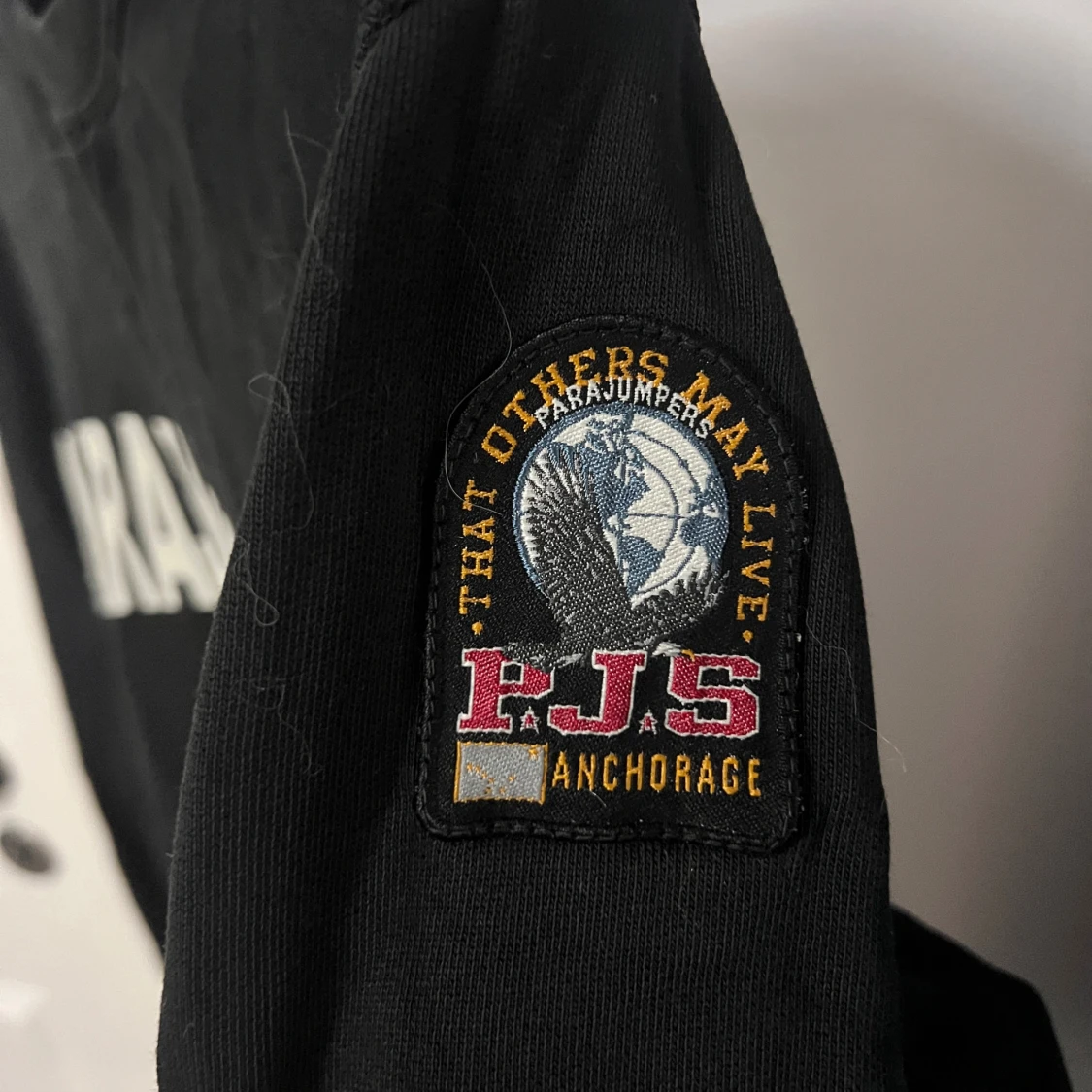 Svart fleece tröja Parajumpers - 1