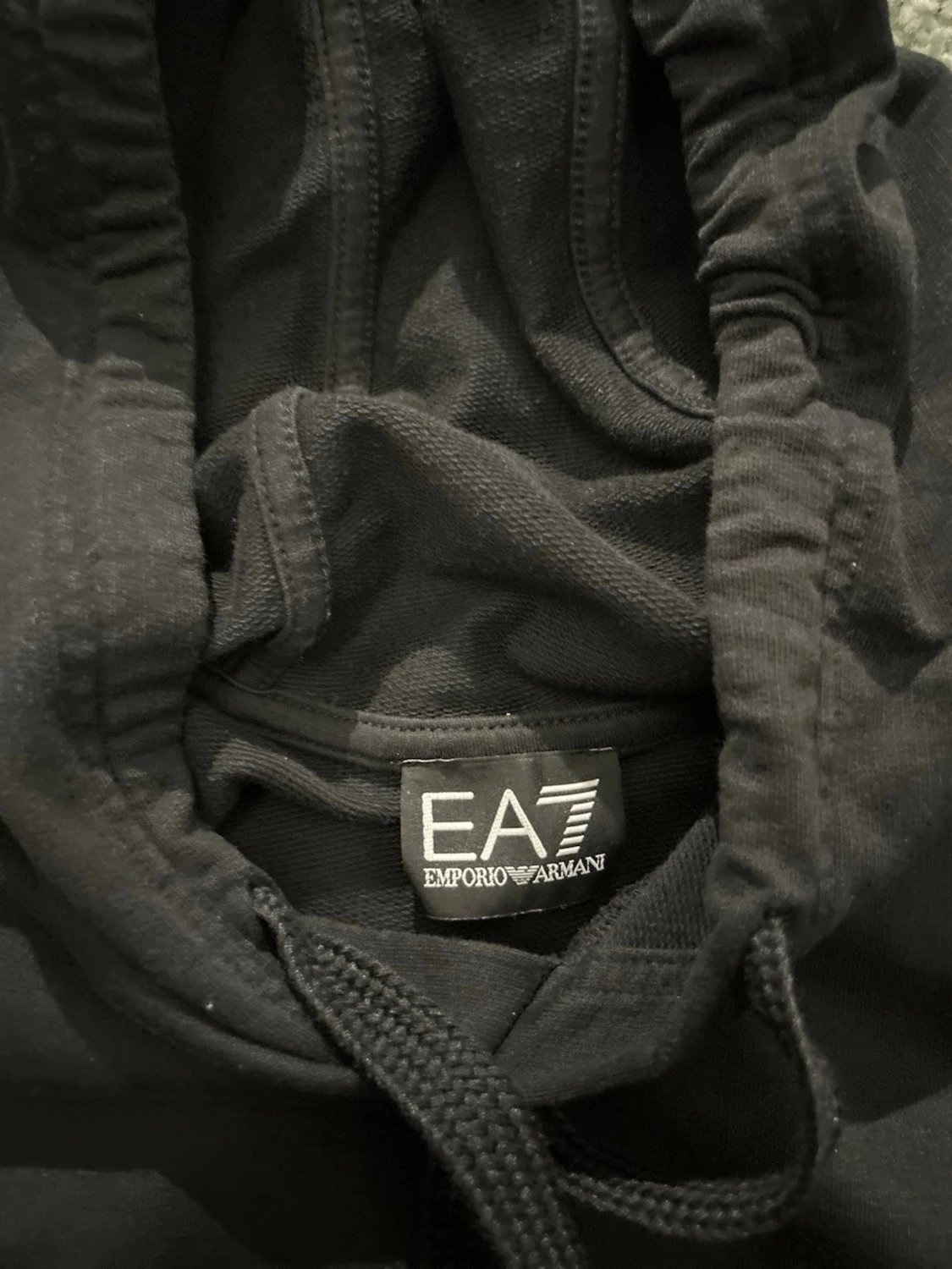 Svart EA7 Emporio Armani hoodie - 2