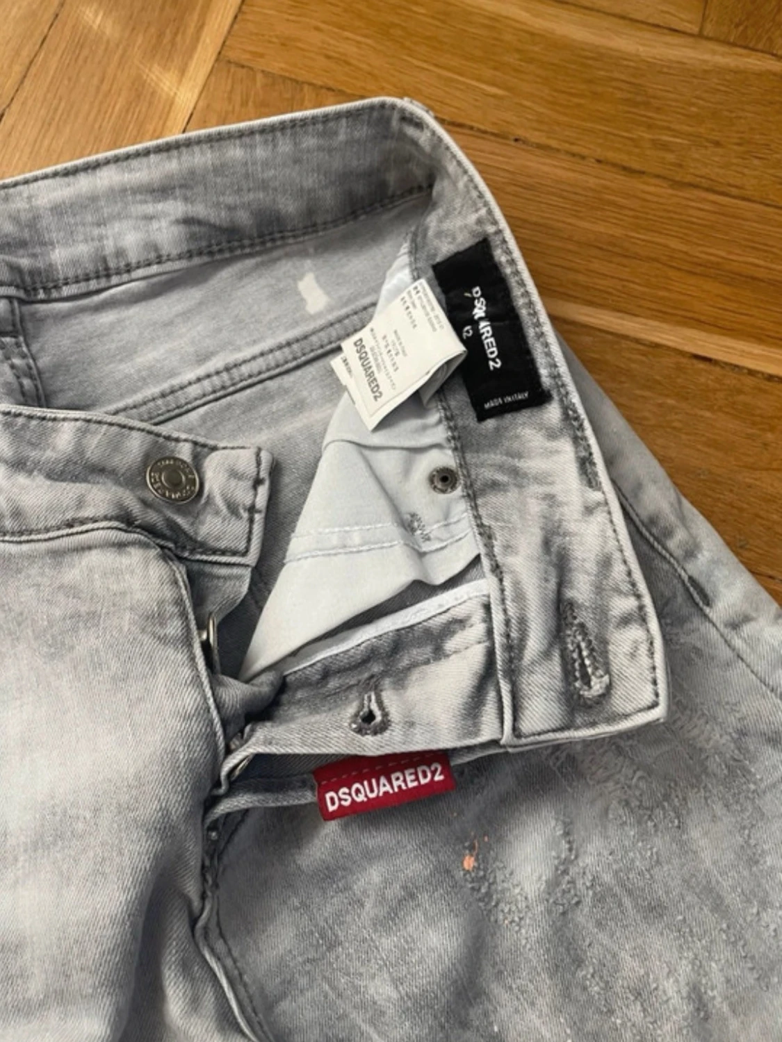 Dsquared2 skinny jeans i grått - 4