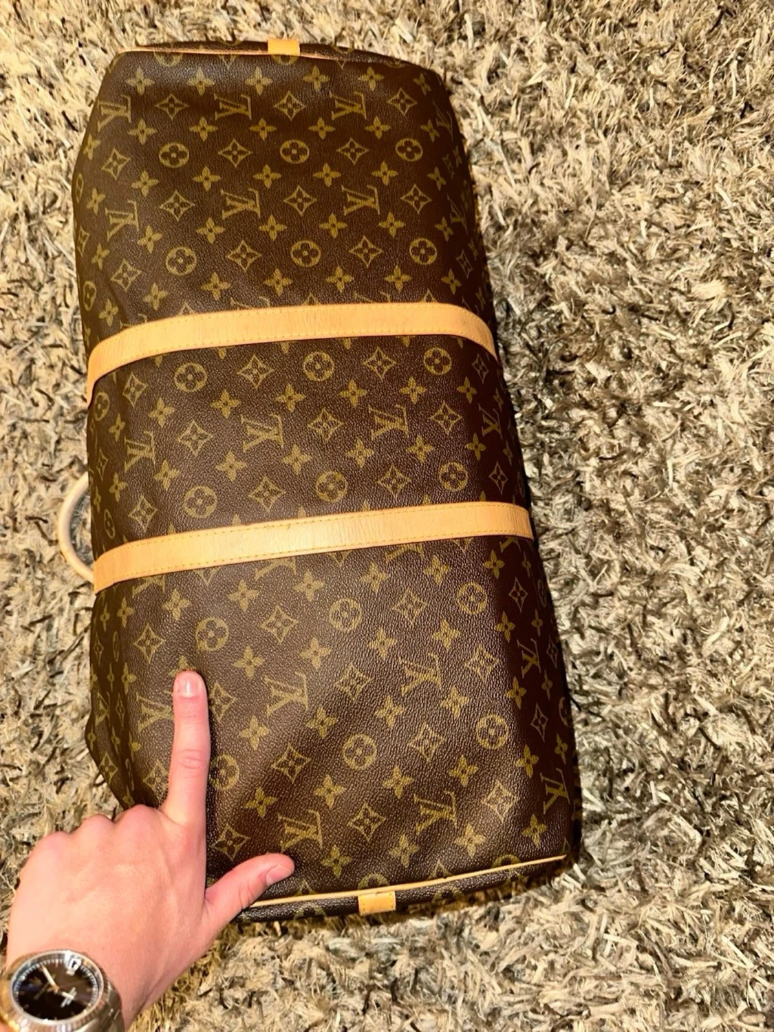 Louis Vuitton Keepall Bandoulière 50 i monogramcanvas.  - 2