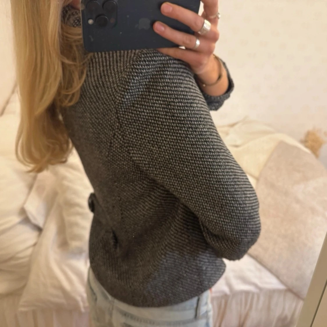 Grå höst/vårjacka - 1