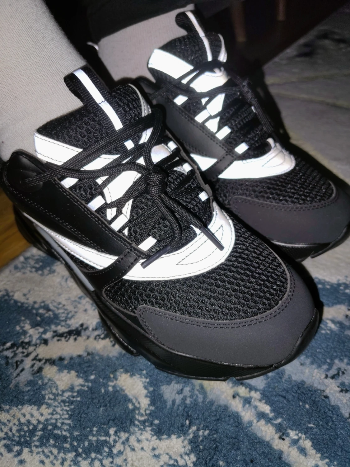 Svarta sneakers från Diäoor b22 - 2