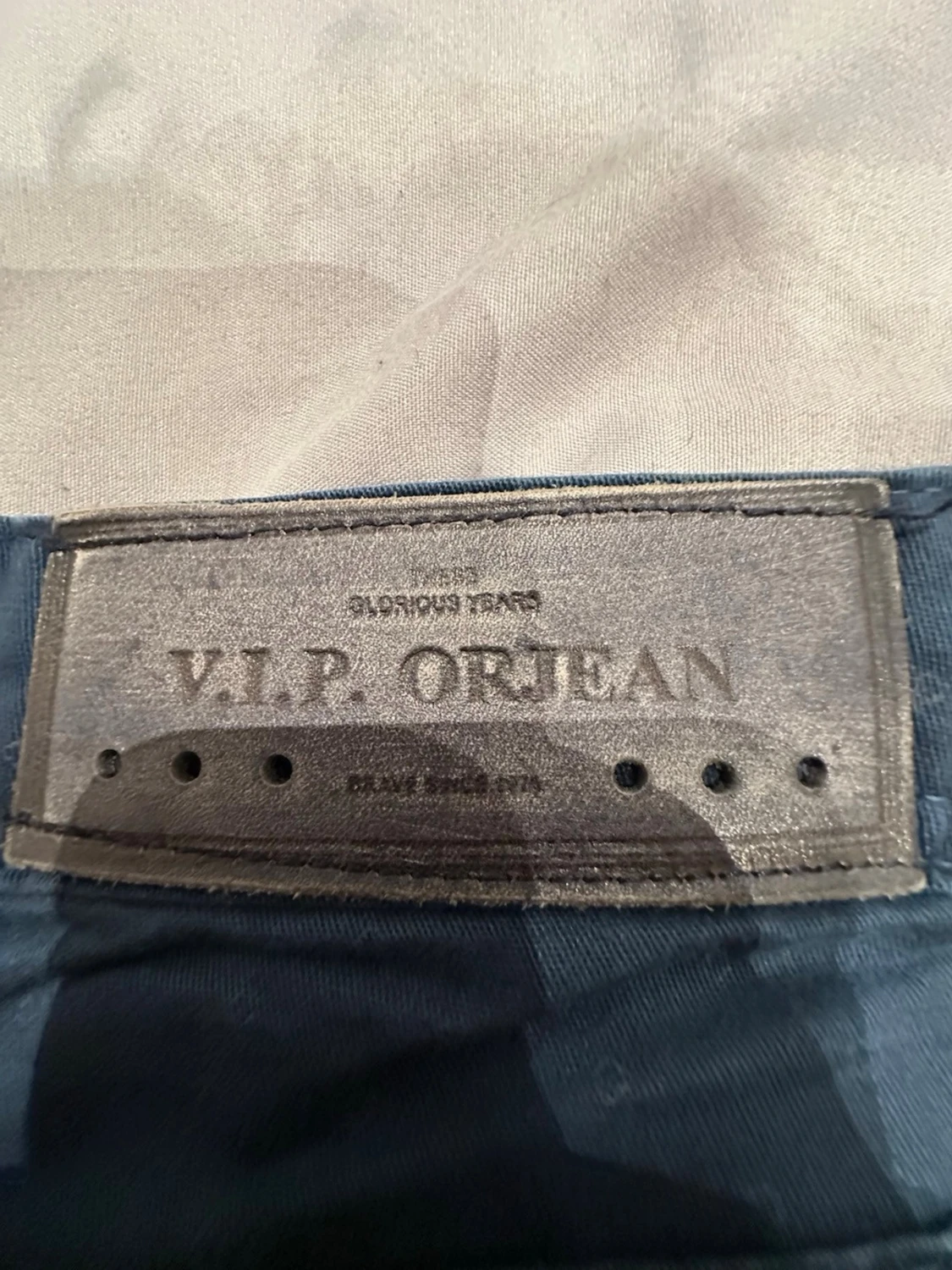 Blå caprishorts från ORJEAN, stl 34 - 6